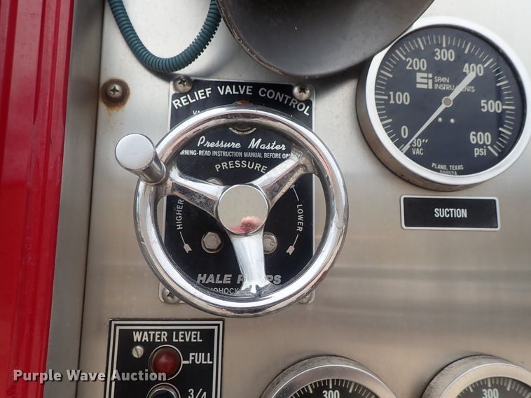 image for item DG2172 1985 Federal Motors  pumper fire truck