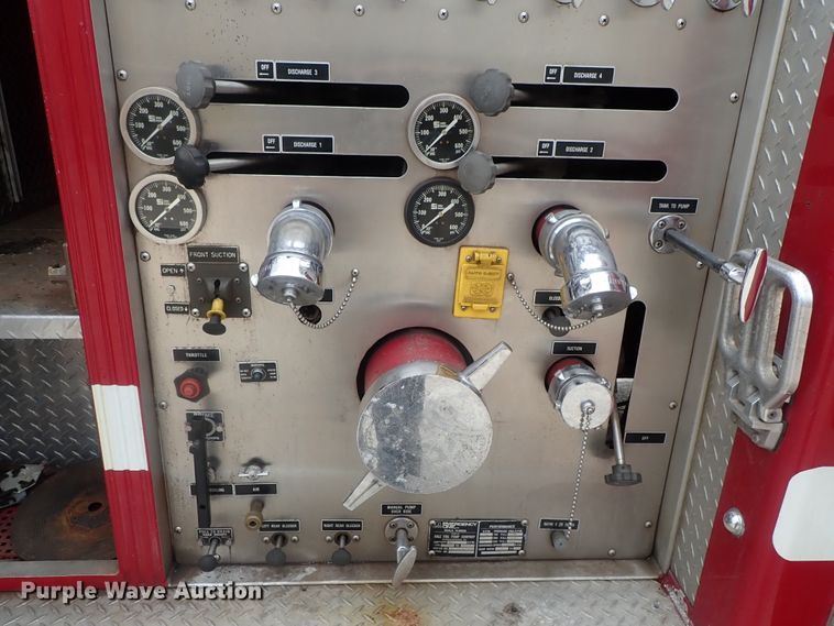 image for item DG2172 1985 Federal Motors  pumper fire truck