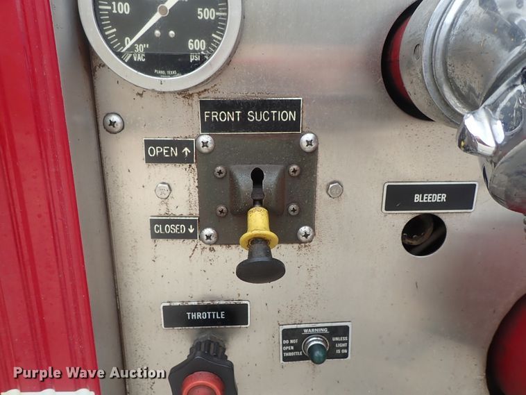 image for item DG2172 1985 Federal Motors  pumper fire truck