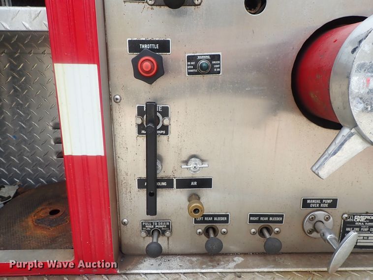 image for item DG2172 1985 Federal Motors  pumper fire truck