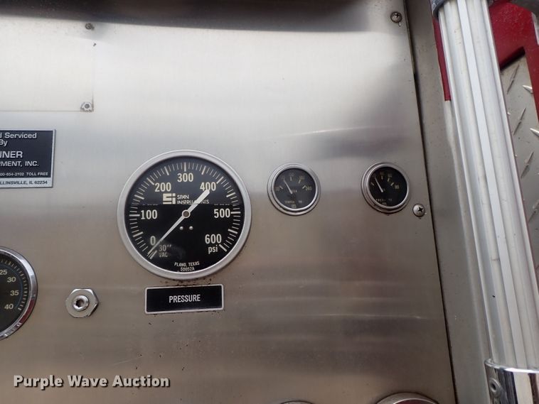 image for item DG2172 1985 Federal Motors  pumper fire truck