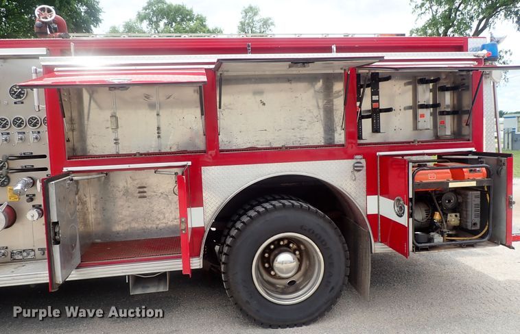 image for item DG2172 1985 Federal Motors  pumper fire truck