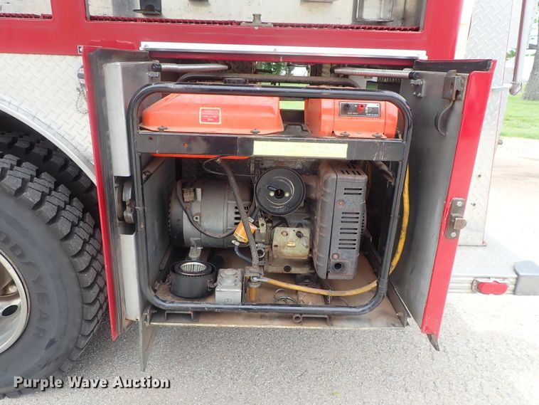 image for item DG2172 1985 Federal Motors  pumper fire truck