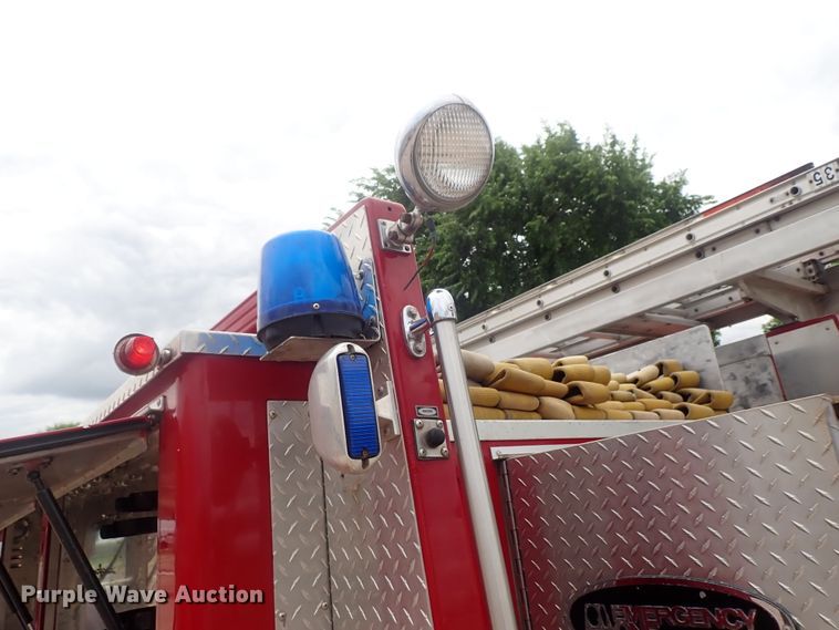 image for item DG2172 1985 Federal Motors  pumper fire truck