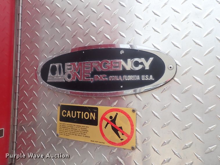 image for item DG2172 1985 Federal Motors  pumper fire truck