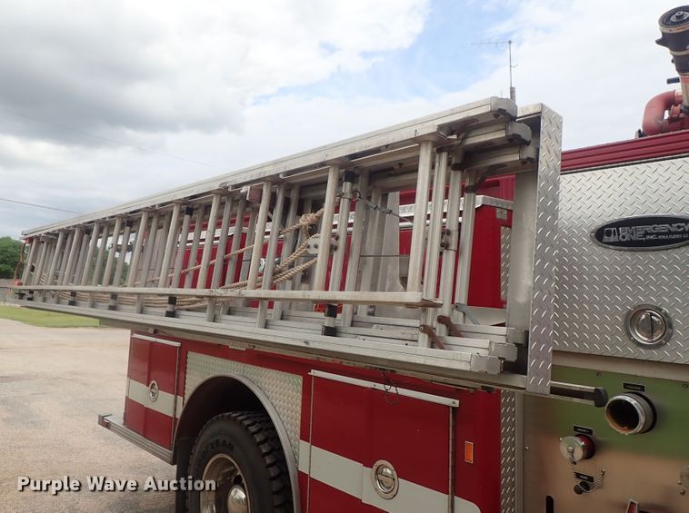 image for item DG2172 1985 Federal Motors  pumper fire truck