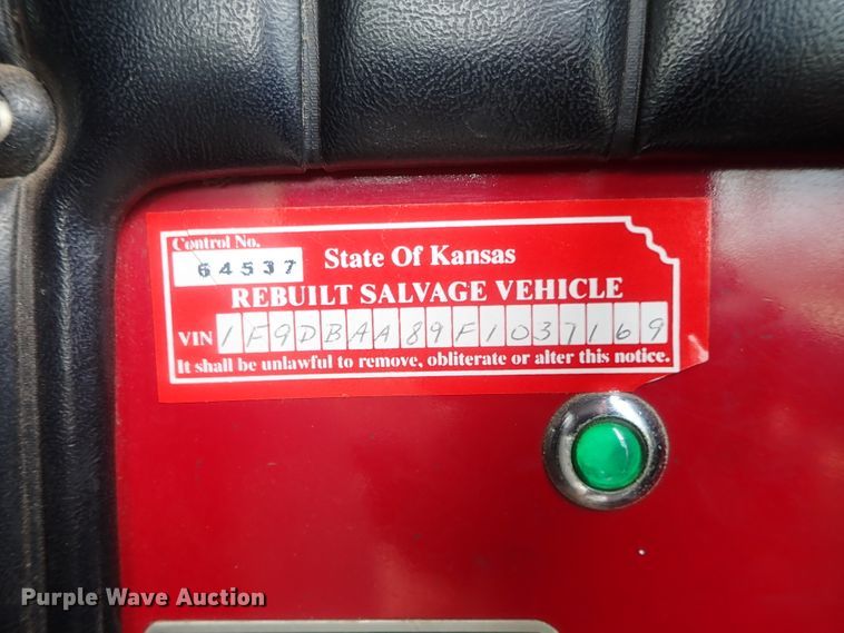 image for item DG2172 1985 Federal Motors  pumper fire truck