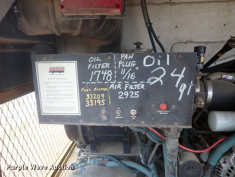 image for item DG3204 1995 Thomas Built  school bus