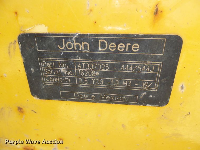 image for item DG5673 2006 John Deere 444J High Lift  wheel loader