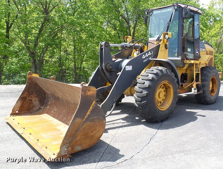 image for item DG5674 2007 John Deere 444J High Lift  wheel loader