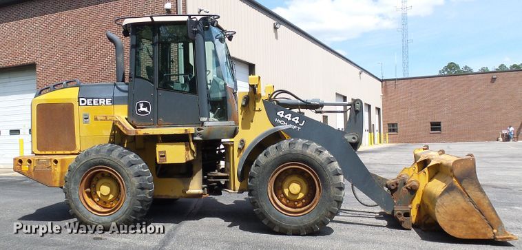 image for item DG5674 2007 John Deere 444J High Lift  wheel loader