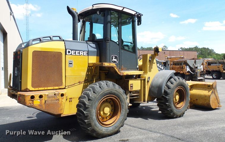 image for item DG5674 2007 John Deere 444J High Lift  wheel loader