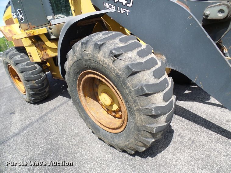 image for item DG5674 2007 John Deere 444J High Lift  wheel loader