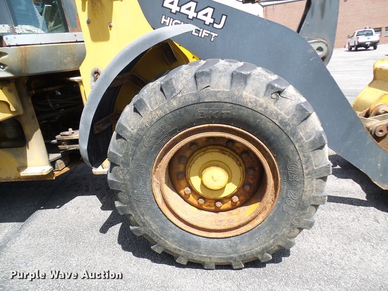 image for item DG5674 2007 John Deere 444J High Lift  wheel loader