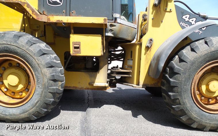 image for item DG5674 2007 John Deere 444J High Lift  wheel loader