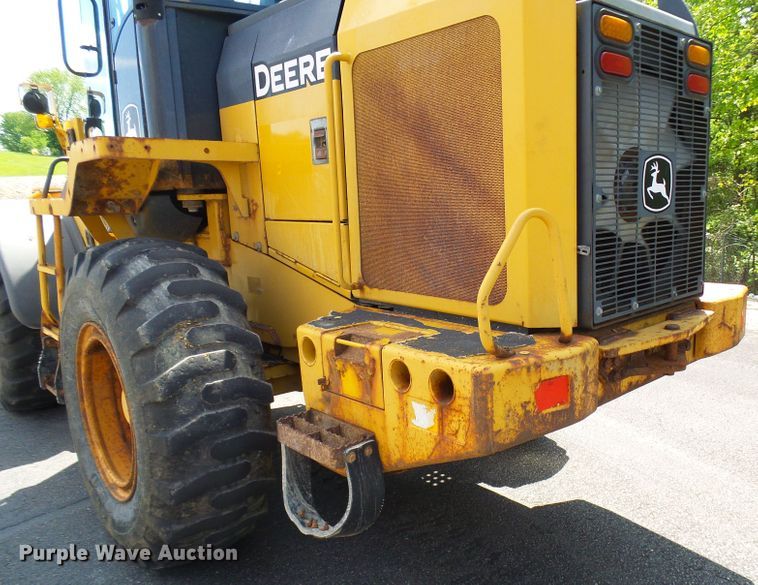 image for item DG5674 2007 John Deere 444J High Lift  wheel loader