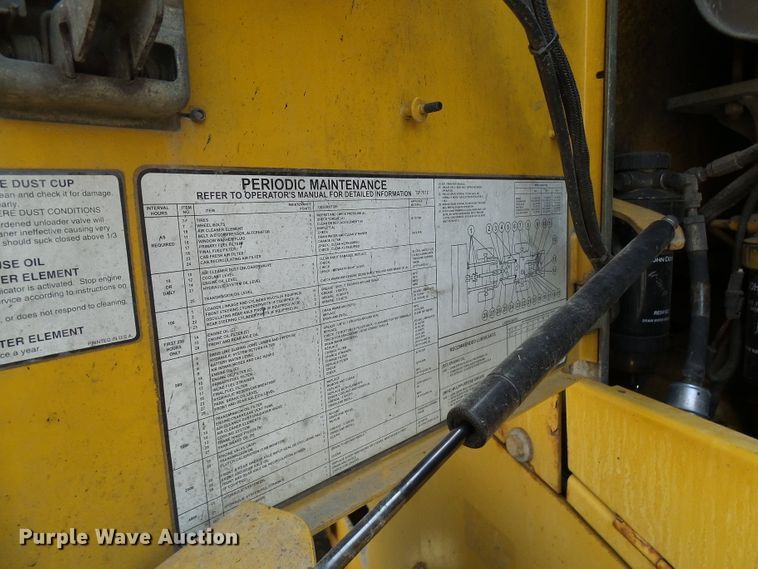 image for item DG5674 2007 John Deere 444J High Lift  wheel loader