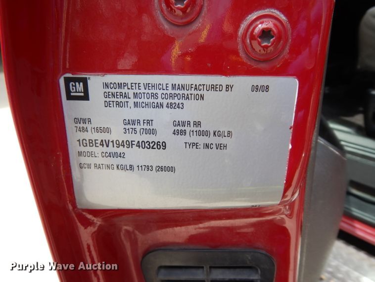 image for item DG6485 2009 Chevrolet C4500  ambulance