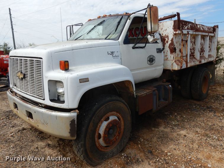 image for item DH2449 1990 Chevrolet C70 dump truck