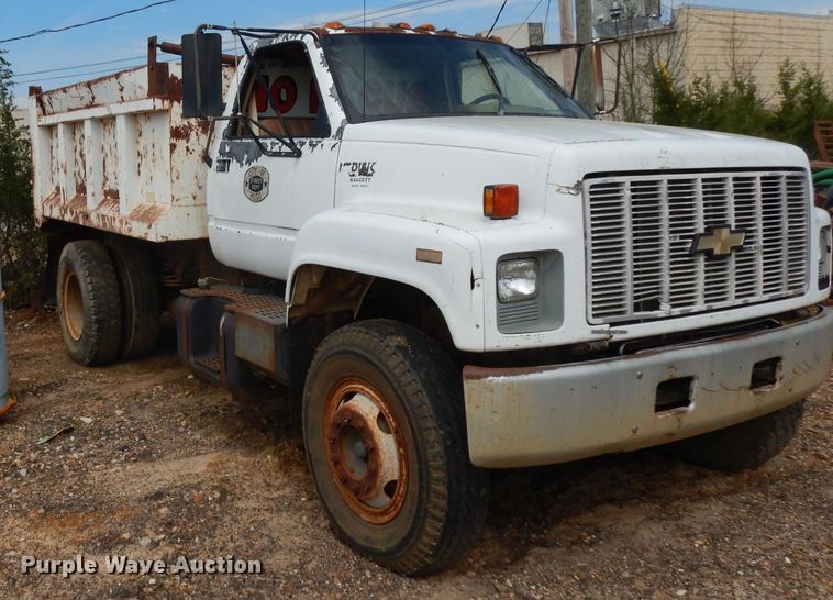 image for item DH2449 1990 Chevrolet C70 dump truck