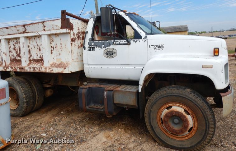 image for item DH2449 1990 Chevrolet C70 dump truck