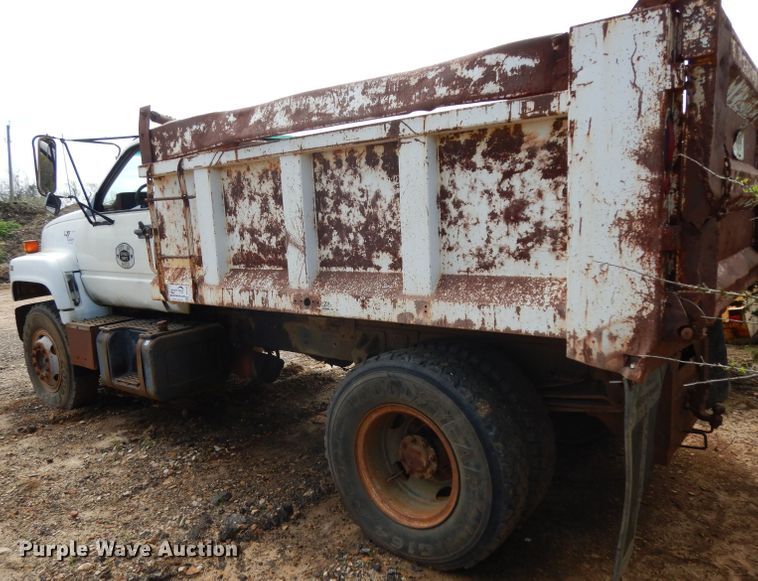 image for item DH2449 1990 Chevrolet C70 dump truck