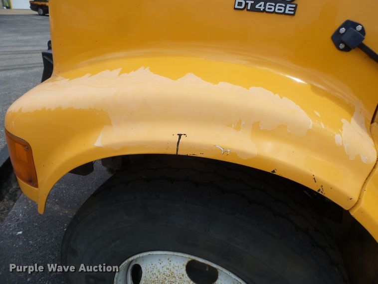 image for item DH7929 2002 International 4900 crew Cab dump truck