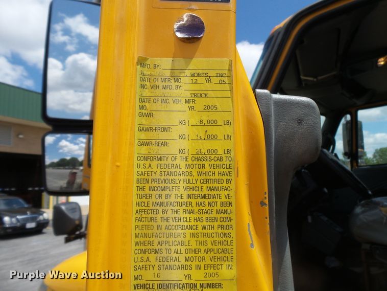 image for item DH7930 2006 International 7400 dump truck