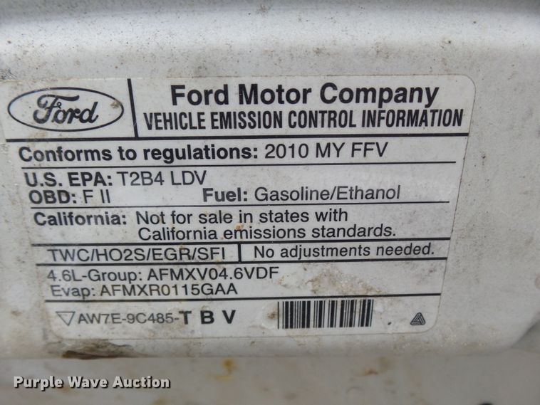 image for item DH7975 2010 Ford Crown Victoria Police Interceptor