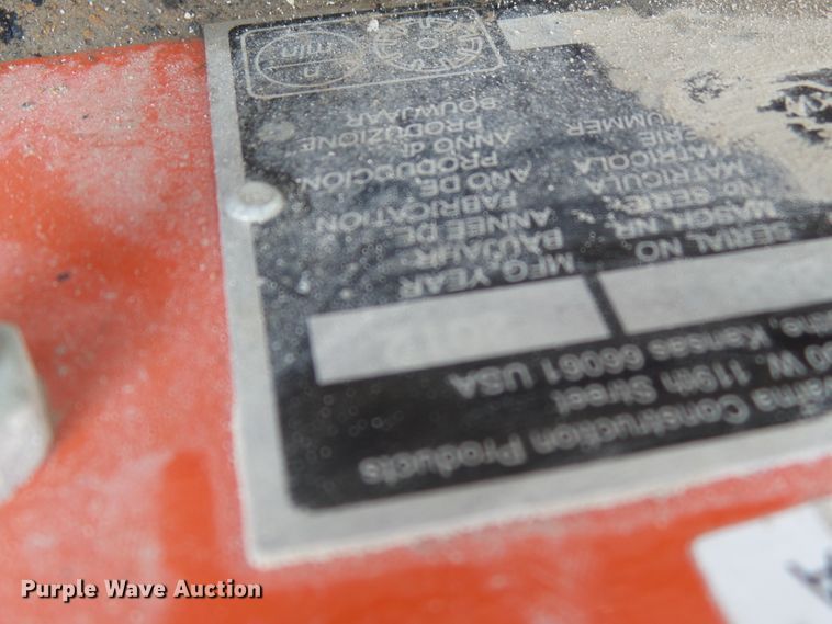 image for item DH7985 2012 Husqvarna FS520 concrete saw