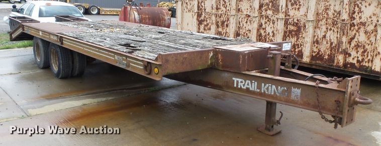 image for item DH7996 1992 Trail King TK20 equipment trailer