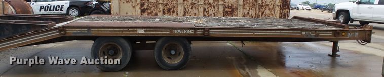 image for item DH7996 1992 Trail King TK20 equipment trailer