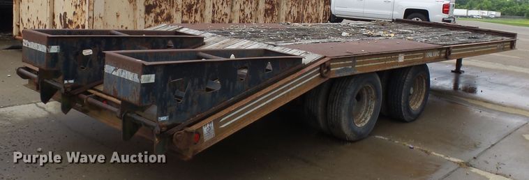 image for item DH7996 1992 Trail King TK20 equipment trailer