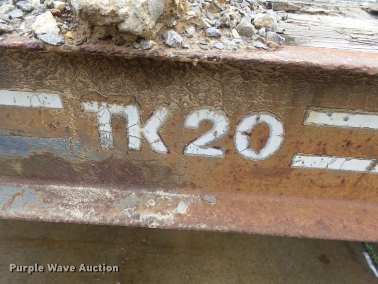 image for item DH7996 1992 Trail King TK20 equipment trailer