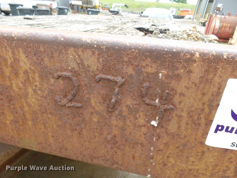 image for item DH7996 1992 Trail King TK20 equipment trailer