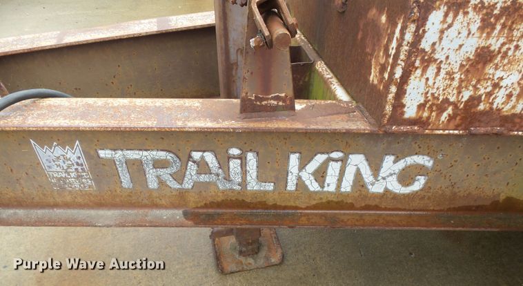 image for item DH7996 1992 Trail King TK20 equipment trailer