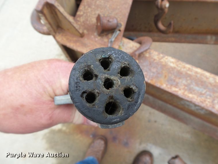 image for item DH7996 1992 Trail King TK20 equipment trailer