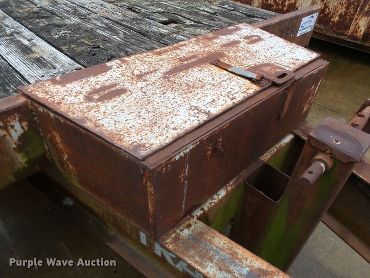 image for item DH7996 1992 Trail King TK20 equipment trailer