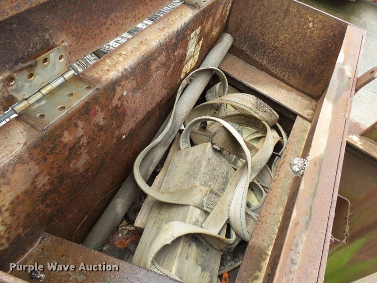 image for item DH7996 1992 Trail King TK20 equipment trailer