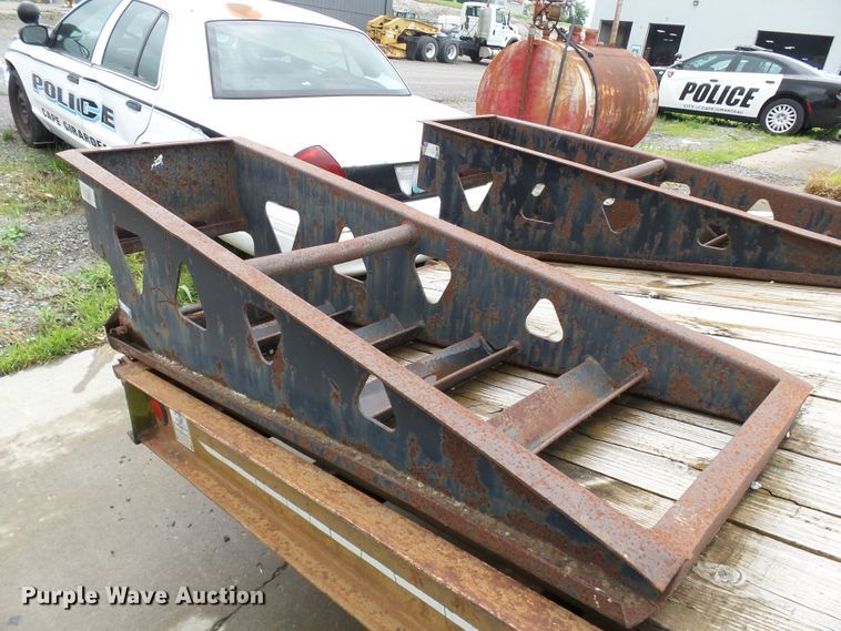 image for item DH7996 1992 Trail King TK20 equipment trailer