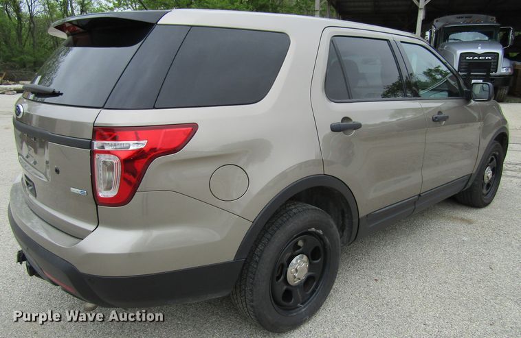 image for item FD9445 2013 Ford Explorer Police Interceptor  SUV
