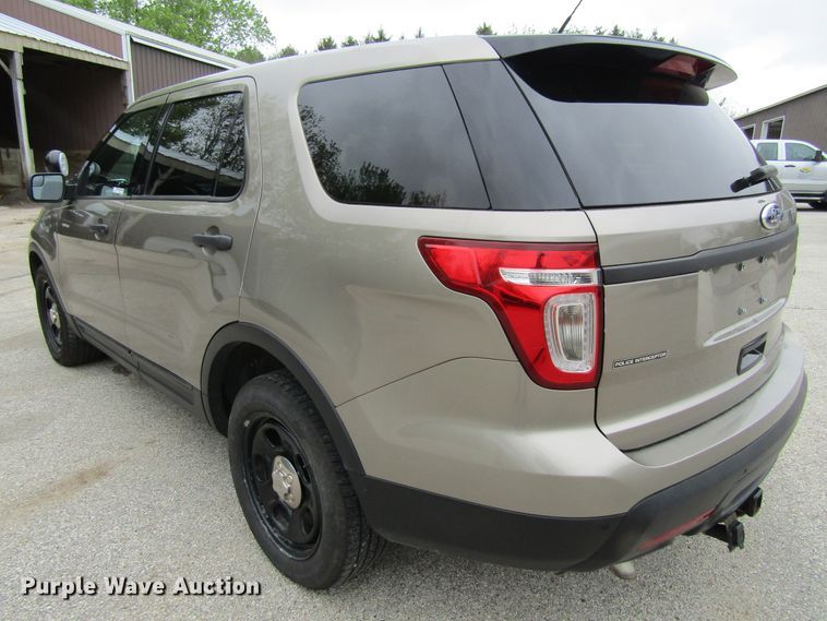 image for item FD9445 2013 Ford Explorer Police Interceptor  SUV