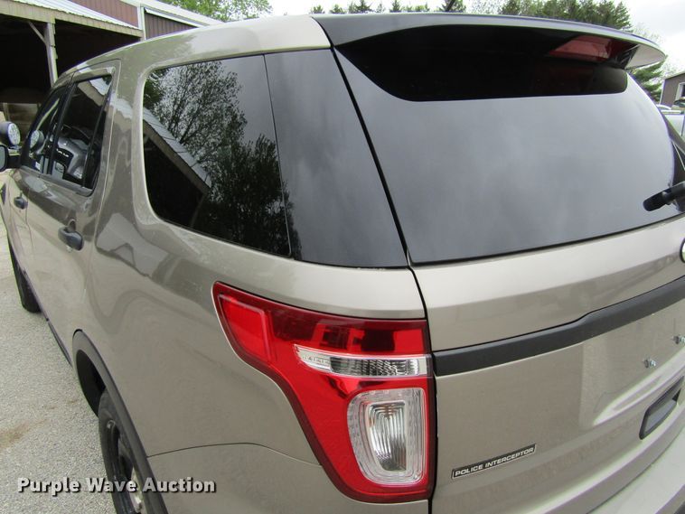 image for item FD9445 2013 Ford Explorer Police Interceptor  SUV