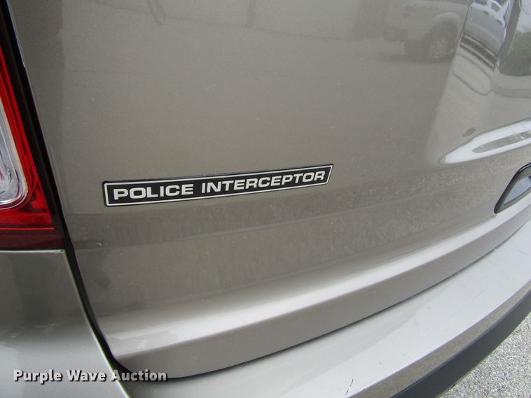 image for item FD9445 2013 Ford Explorer Police Interceptor  SUV