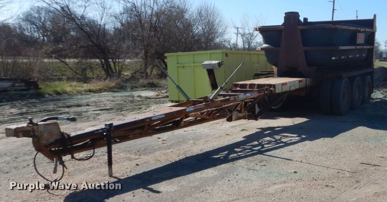 image for item FX9128 1978 Clement dump trailer