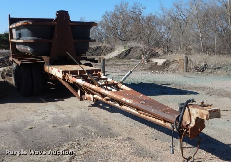 image for item FX9128 1978 Clement dump trailer