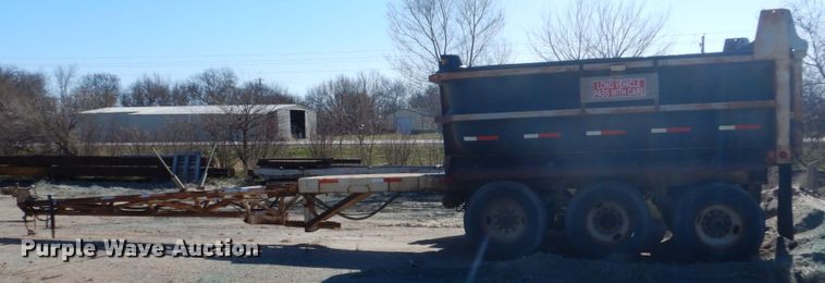 image for item FX9128 1978 Clement dump trailer