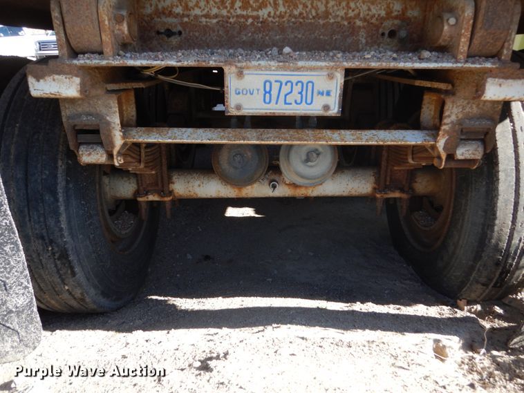 image for item FX9128 1978 Clement dump trailer