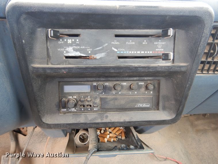 image for item GE9412 1987 Ford F150  utility bed pickup truck