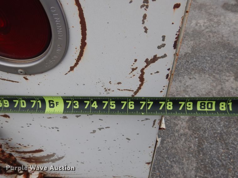 image for item GE9412 1987 Ford F150  utility bed pickup truck